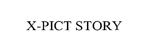 Trademark Logo X-PICT STORY