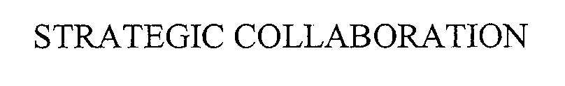 Trademark Logo STRATEGIC COLLABORATION