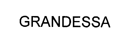 Trademark Logo GRANDESSA