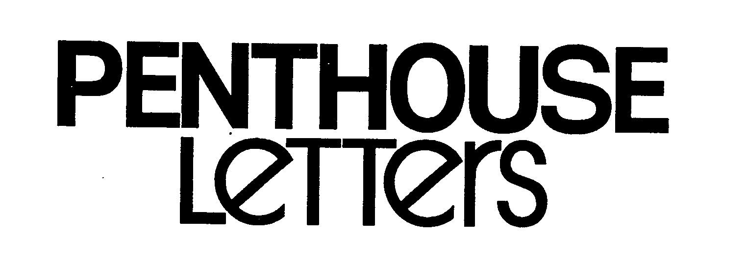 Trademark Logo PENTHOUSE LETTERS