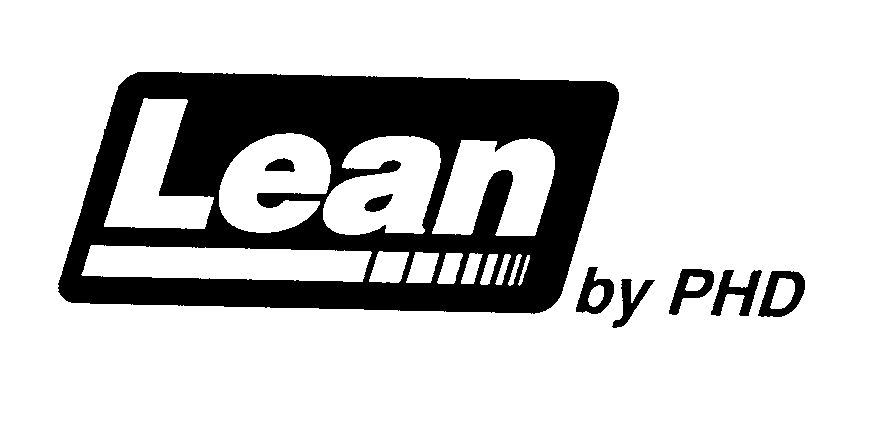 Trademark Logo LEAN BY PHD