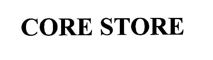 Trademark Logo CORE STORE