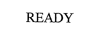 Trademark Logo READY