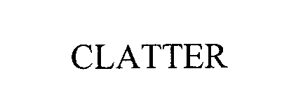 Trademark Logo CLATTER