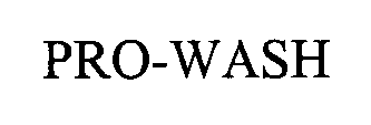 Trademark Logo PRO-WASH