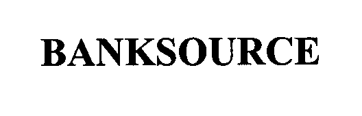 Trademark Logo BANKSOURCE