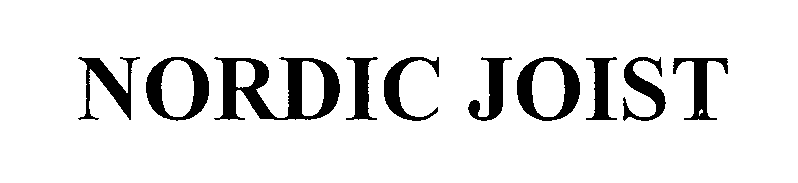 Trademark Logo NORDIC JOIST