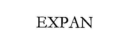 Trademark Logo EXPAN
