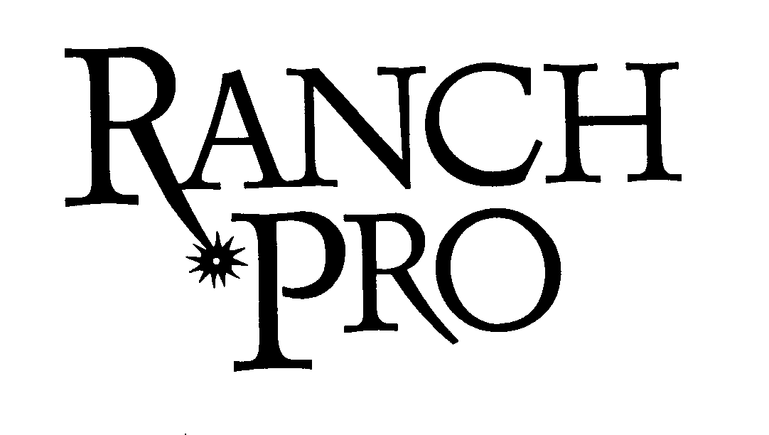Trademark Logo RANCH PRO