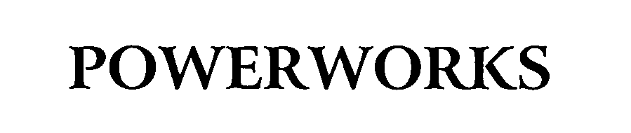 Trademark Logo POWERWORKS
