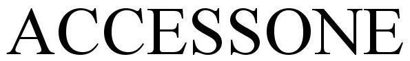 Trademark Logo ACCESSONE