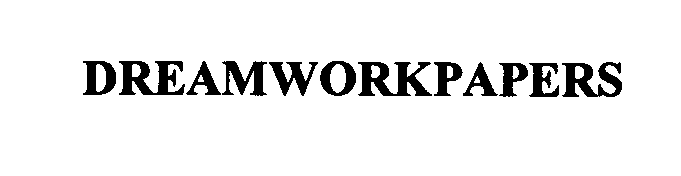 Trademark Logo DREAMWORKPAPERS
