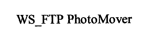 Trademark Logo WS_FTP PHOTOMOVER