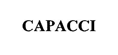 Trademark Logo CAPACCI