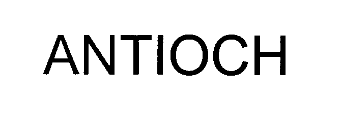 Trademark Logo ANTIOCH