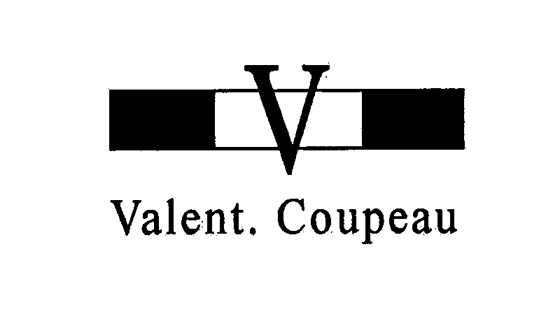 Trademark Logo V VALENT. COUPEAU