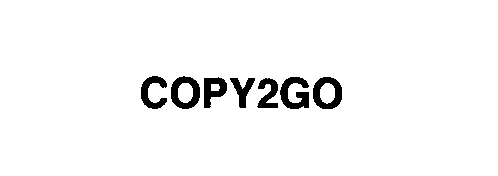 Trademark Logo COPY2GO
