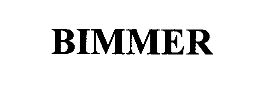 Trademark Logo BIMMER