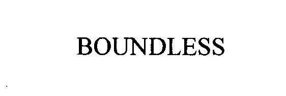 Trademark Logo BOUNDLESS