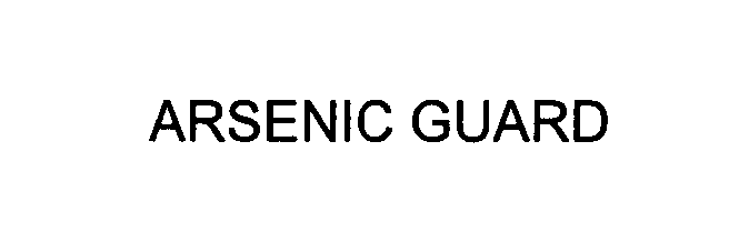 Trademark Logo ARSENIC GUARD