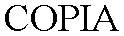 Trademark Logo COPIA