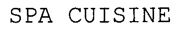 Trademark Logo SPA CUISINE