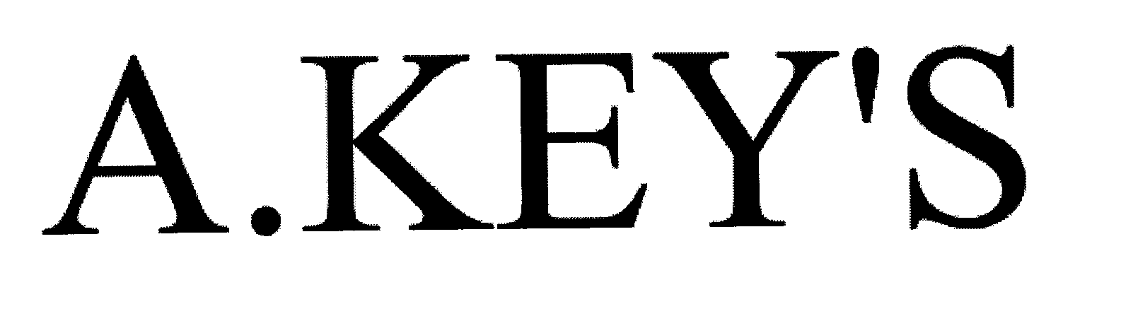 Trademark Logo A.KEY'S
