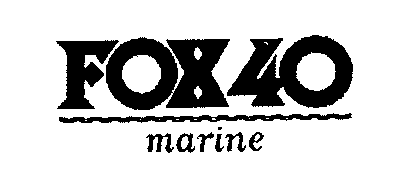 Trademark Logo FOX 40 MARINE