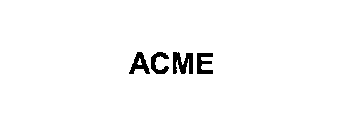Trademark Logo ACME