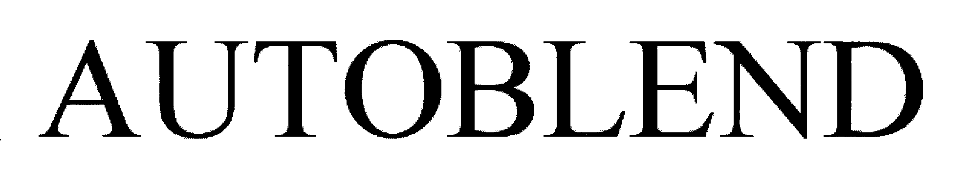 Trademark Logo AUTOBLEND