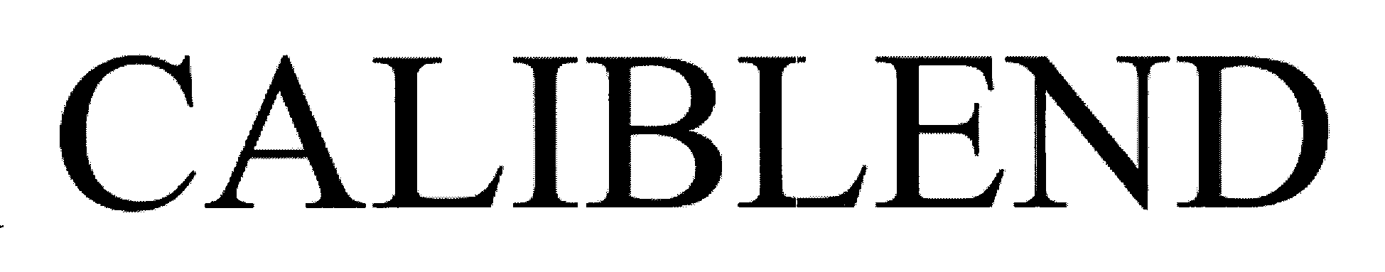 Trademark Logo CALIBLEND