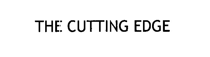 Trademark Logo THE CUTTING EDGE