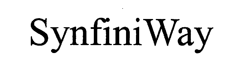 Trademark Logo SYNFINIWAY