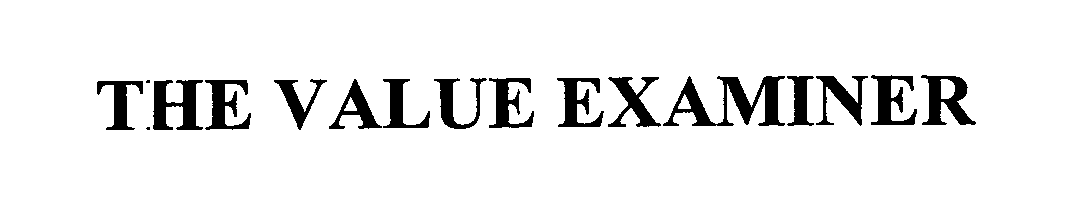 THE VALUE EXAMINER