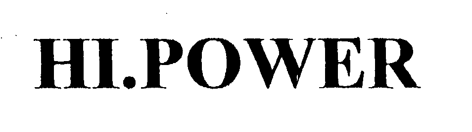 Trademark Logo HI.POWER