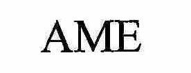Trademark Logo AME