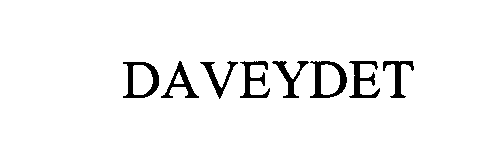 Trademark Logo DAVEYDET