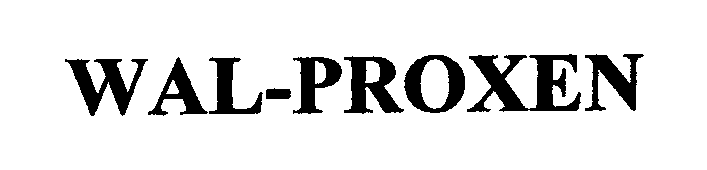 Trademark Logo WAL-PROXEN