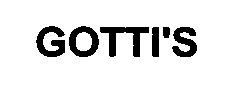 Trademark Logo GOTTI'S