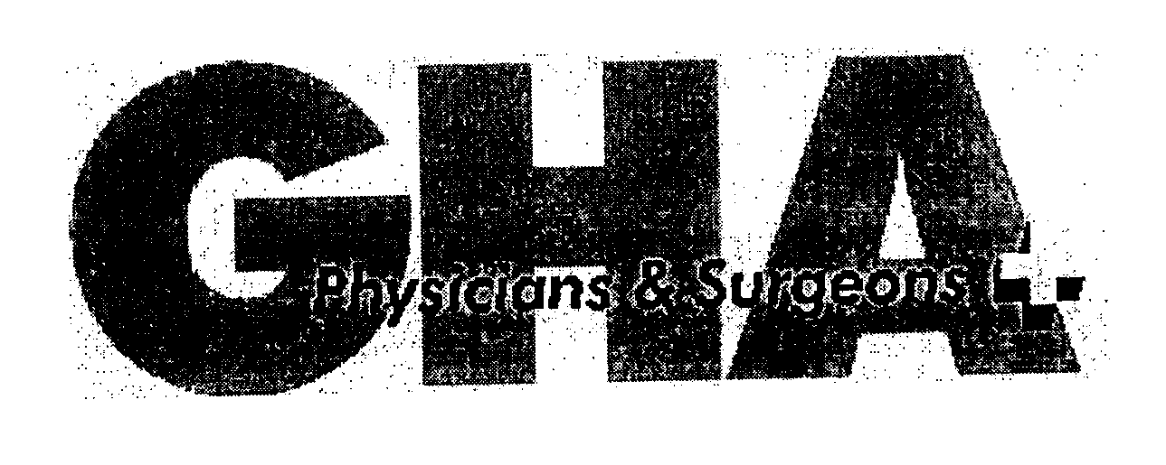 Trademark Logo GHA PHYSICIANS & SURGEONS