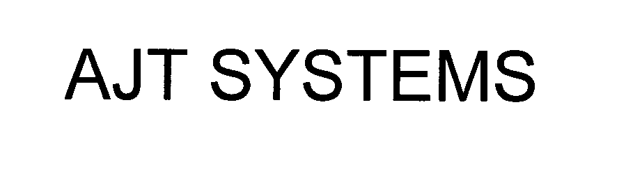 Trademark Logo AJT SYSTEMS