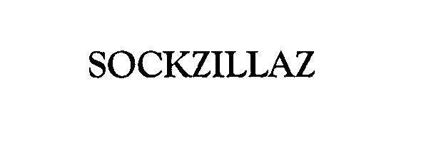 Trademark Logo SOCKZILLAZ
