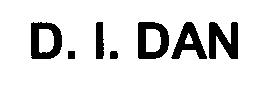 Trademark Logo D. I. DAN