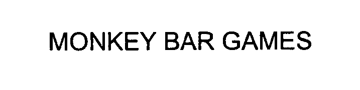  MONKEY BAR GAMES