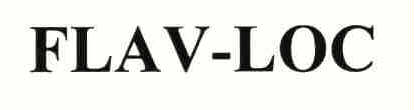 Trademark Logo FLAV-LOC
