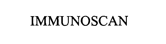 Trademark Logo IMMUNOSCAN