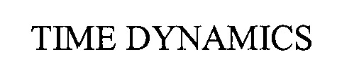 Trademark Logo TIME DYNAMICS