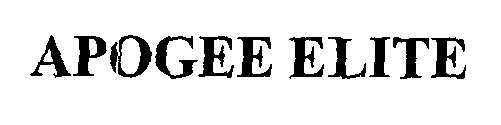 Trademark Logo APOGEE ELITE