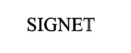 Trademark Logo SIGNET