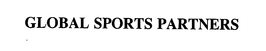 Trademark Logo GLOBAL SPORTS PARTNERS